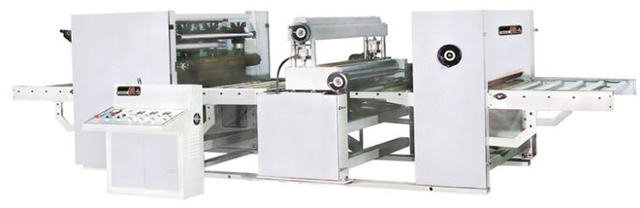 Machine de laminage de bois de papier